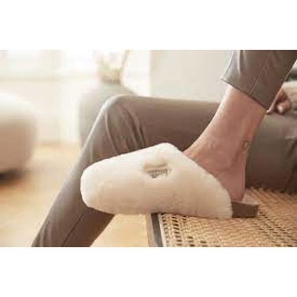 DREAMER LEOPARD super-fluff shearling slipper size US 9 = 40 EU - Picture 4 of 5